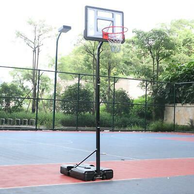 7ft/8.5ft /10ft Basketball Hoop System Stand Youth Sport W/ Wheels Pvc Backboard