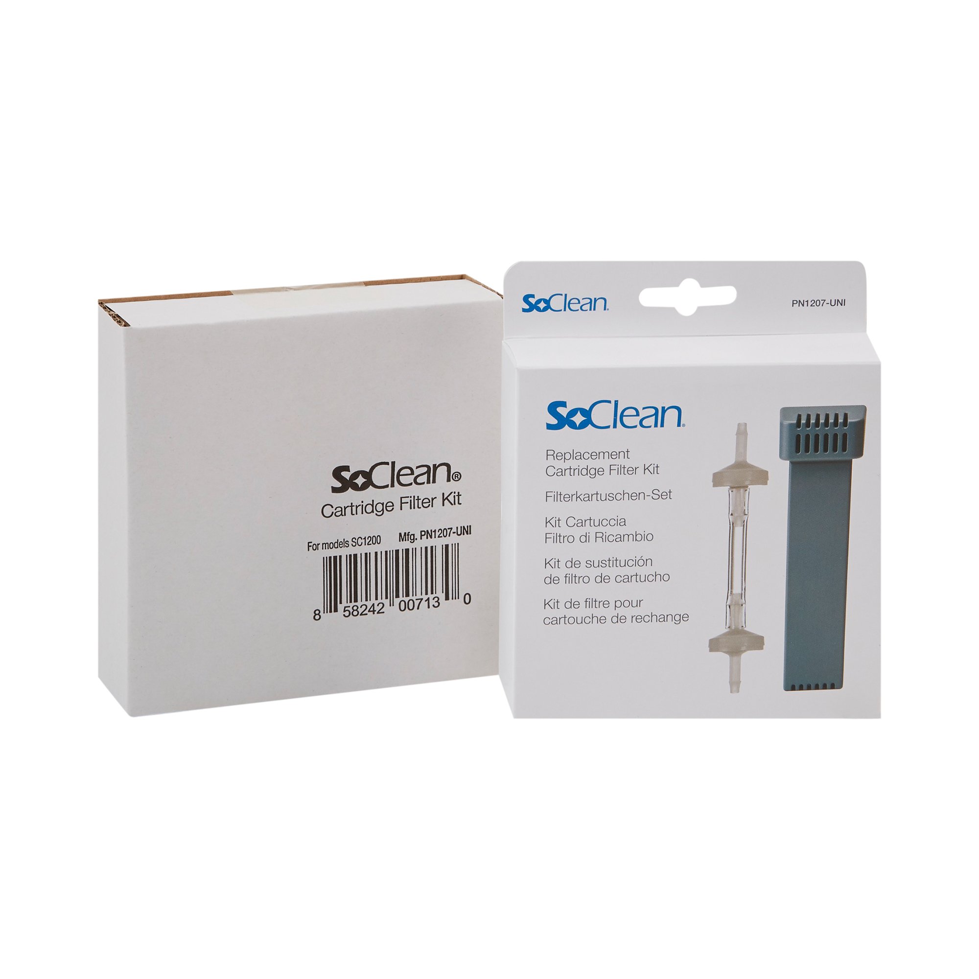 Soclean 2 Go Pn1207uni Cartridge Filter Kit For Soclean 2 Sc1200 Machine Models