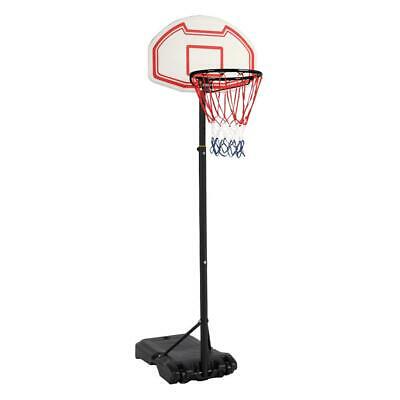 Portable Indoor Kids Youth Basketball Backboar Court Goal Hoop Adjustable Rim